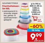 Frischhaltedosen-Set XXL Angebote von GOURMETmaxx bei Netto Marken-Discount Rüsselsheim für 9,99 €