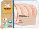 Aktuelle Schweinefleisch Angebote bei REWE in Regensburg Aktuelles Schweine Minutensteaks Angebot bei REWE in Regensburg ab 3,99 €
