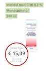 meridol med CHX 0,2 % bei LINDA Partnerapotheke im Prospekt "" für 15,09 €