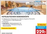 Hotelgutschein Nordseeküste Angebote von Animod GmbH bei Netto Marken-Discount Hildesheim für 229,00 €