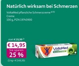 pflanzliche Schmerzcreme bei mea - meine apotheke im Prospekt "" für 14,95 €
