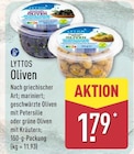 Geschwärzte Oliven mit Petersilie von LYTTOS im aktuellen ALDI Nord Prospekt für 1,79 €