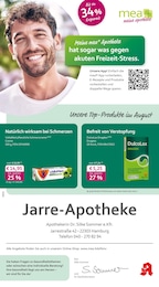 mea - meine apotheke Prospekt für Hamburg: "Unsere August-Angebote", 4 Seiten, 01.08.2026 - 31.08.2026