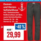 Damen- und Herren-Softshellhose bei Kaufhaus Stolz im Sankt Peter-Ording Prospekt für 29,99 €