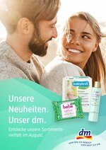 dm-drogerie markt Prospekt für Elsterwerda mit 1 Seite dm-drogerie markt Prospekt für Elsterwerda: "Aktuelle Angebote", 1 Seite, 01.08.2021 - 15.08.2021