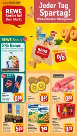 Aktueller REWE Supermarkt Prospekt in Eisenberg und Umgebung, "Dein Markt" mit 34 Seiten, 27.01.2025 - 01.02.2025