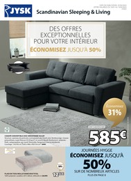 Prix et réduction Meuble dans le prospectus Jysk en cours Offre Meuble dans le catalogue Jysk du moment à la page 1