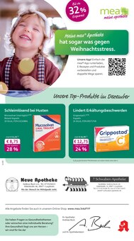 Aktueller mea - meine apotheke Prospekt "Unsere Dezember-Angebote" Seite 1 von 4 Seiten für Laupheim