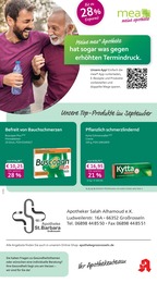 Apotheken Prospekt von mea - meine apotheke in Großrosseln Aktueller mea - meine apotheke Apotheken Prospekt für Großrosseln: Unsere September-Angebote mit 4} Seiten, 01.09.2025 - 30.09.2025