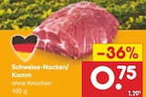 Netto Marken-Discount Bichl - Schweine-Nacken/Kamm Angebot im Prospekt Schweine-Nacken/Kamm bei Netto Marken-Discount im Bichl Prospekt für 0,75 €