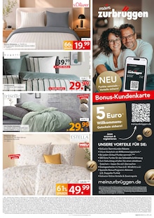 Bettwäsche im aktuellen Zurbrüggen Prospekt (Bottrop) Bettwäsche im Zurbrüggen Prospekt "BEST DEALS" mit 20 Seiten (Bottrop)
