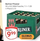 Pilsener Angebote von Berliner bei GLOBUS Neubrandenburg für 9,99 €