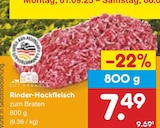 Aktuelle Braten Angebote bei Netto Marken-Discount in Kassel Aktuelles Rinder-Hackfleisch Angebot bei Netto Marken-Discount in Kassel ab 7,49 €