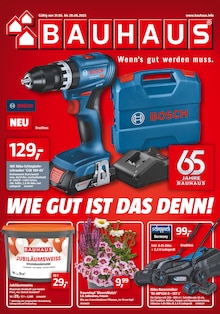 Bohrmaschine im BAUHAUS Prospekt "Wenn's gut werden muss" mit 48 Seiten (Duisburg)