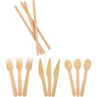 SUR TOUS LES COUVERTS JETABLES EN BOIS - CARREFOUR HOME en promo chez Carrefour Market Sartrouville