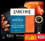 SAUMON FUMÉ DE NORVÈGE LABEYRIE - LABEYRIE dans le catalogue Auchan Supermarché