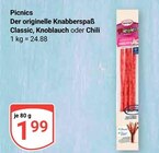 Aktuelle Knoblauch Angebote bei GLOBUS in Duisburg Aktuelles Picnics Classic Angebot bei GLOBUS in Duisburg ab 1,99 €