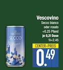 Secco bianco im EDEKA Prospekt Secco bianco von Vescovino im aktuellen EDEKA Prospekt für 0,49 €