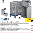 Eurobehälter von ALUTEC MÜNCHEN im aktuellen toom Baumarkt Prospekt für 1,99 €