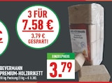 Premium-Holzbrikett von BEVERMANN im aktuellen Marktkauf Prospekt