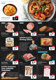 Bratwurst im Konsum Prospekt "Preisparade" mit 12 Seiten (Dresden)
