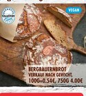 Brot im EDEKA Prospekt Bergbauernbrot im aktuellen EDEKA Prospekt für 0,54 €