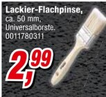 Aktuelles Lackier-Flachpinsel Angebot bei Opti-Megastore in Karlsruhe ab 2,99 €