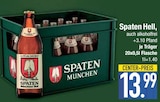 Hell Angebote von Spaten bei EDEKA Ingolstadt für 13,99 €