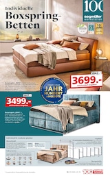 Segmüller Boxspringbett im Prospekt 