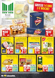 Marktkauf Prospekt für Gadebusch mit 29} Seiten Marktkauf Prospekt für Gadebusch: "Top Angebote", 29 Seiten, 22.09.2025 - 27.09.2025