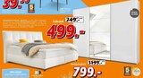 Aktuelles Schwebetürenschrank »Systema« oder Boxspringbett Angebot bei Segmüller in Darmstadt ab 499,00 €