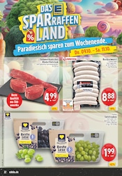 Weintrauben im EDEKA Prospekt in Aachen Aktueller EDEKA Prospekt mit Weintrauben, "Aktuelle Angebote", Seite 22