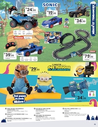 Prix et réduction Peluche Minion dans le prospectus JouéClub en cours Offre Peluche Minion dans le catalogue JouéClub du moment à la page 35