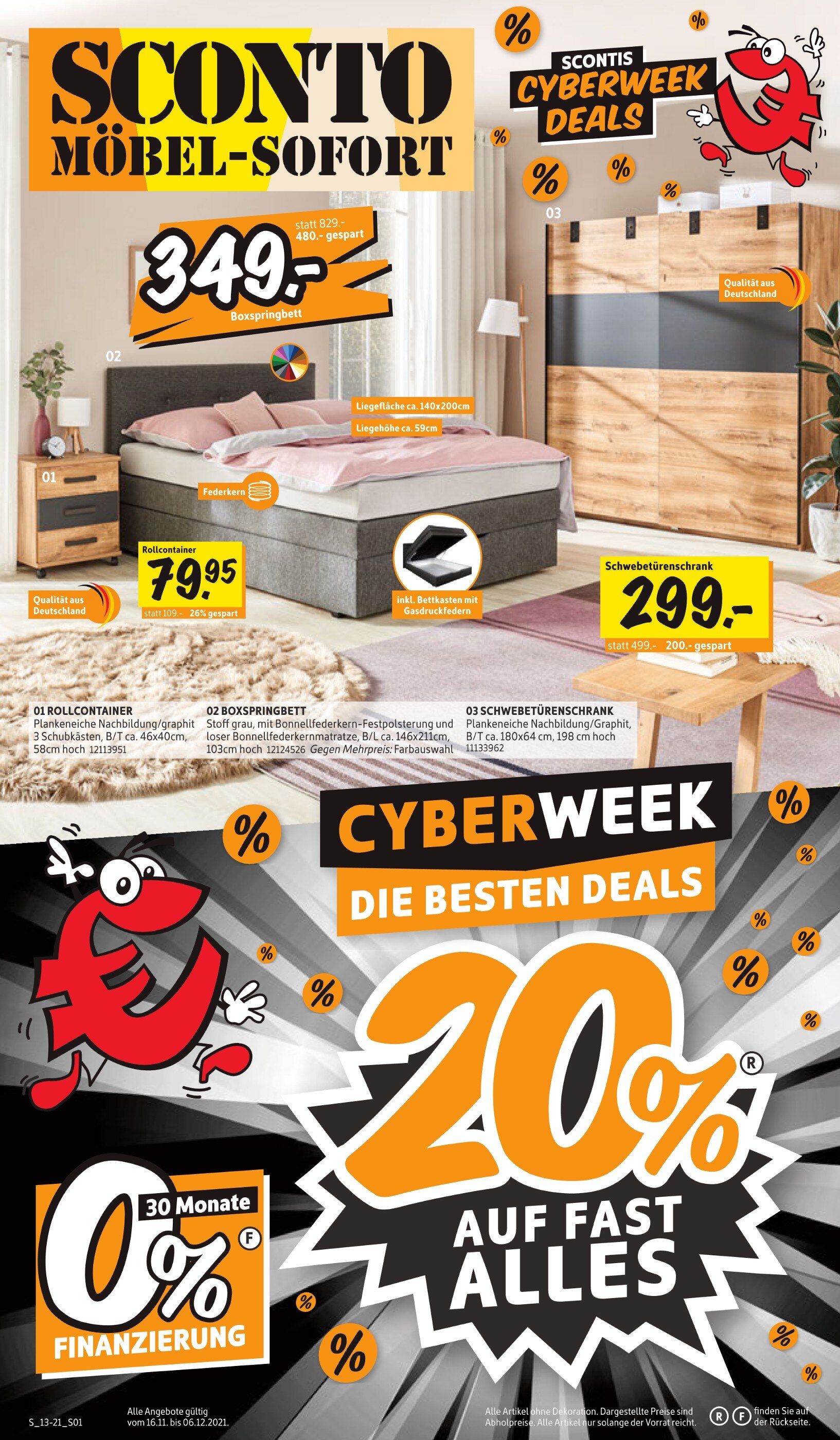 Sconto SB Prospekt für Bad Homburg mit 20 Seiten Sconto SB Prospekt für Bad Homburg: "20% AUF FAST ALLES", 20 Seiten, 16.11.2021 - 06.12.2021