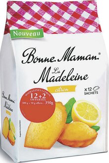 Madeleine - Bonne Maman - Géant Casino Madeleine - Bonne Maman à 2,99 € dans le catalogue Géant Casino "Savourez l'été, profitez des promos !"