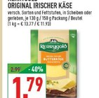 Aktuelles Original Irischer Käse Angebot bei Marktkauf in Osnabrück ab 1,79 €