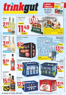 Aperol im aktuellen Trinkgut Prospekt (Köln) Aperol im Trinkgut Prospekt "Aktuelle Angebote" mit 6 Seiten (Köln)