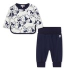 Promo Ensemble T shirt + Jogging Indigo à 66,50 € dans le catalogue Aubert à Saint-Géréon