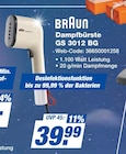 Dampfbürste GS 3012 BG im Angebot bei expert in Kaufbeuren Dampfbürste GS 3012 BG Angebote von Braun bei expert Kaufbeuren für 39,99 €
