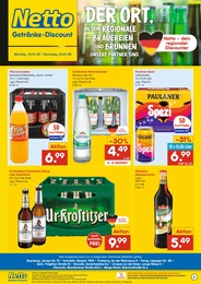 Netto Marken-Discount Prospekt für Silbitz und Umgebung: „DER ORT, AN DEM DU IMMER AUSGEZEICHNETE PREISE FINDEST.“, 2 Seiten, 19.01.2026 - 24.01.2026