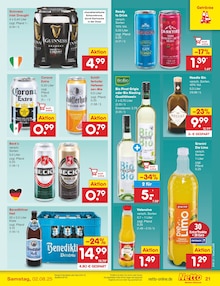 Bier im Netto Marken-Discount Prospekt "Aktuelle Angebote" mit 65 Seiten (Pforzheim)