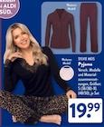 Pyjama im ALDI SÜD Prospekt Pyjama von Sylvie Meis im aktuellen ALDI SÜD Prospekt für 19,99 €