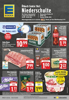 EDEKA Prospekt der Woche "Aktuelle Angebote" Seite 1, 30.06.2025 bis 05.07.2025 für Verl Aktueller EDEKA Prospekt "Aktuelle Angebote" Seite 1 von 24 Seiten für Verl