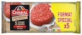 Viande bovine : 5 steaks hachés l'authentique 15% mg - CHARAL dans le catalogue Intermarché Super