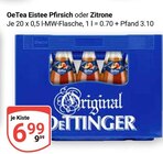 Eistee Pfirsich Angebote von OeTea bei GLOBUS Duisburg für 6,99 €