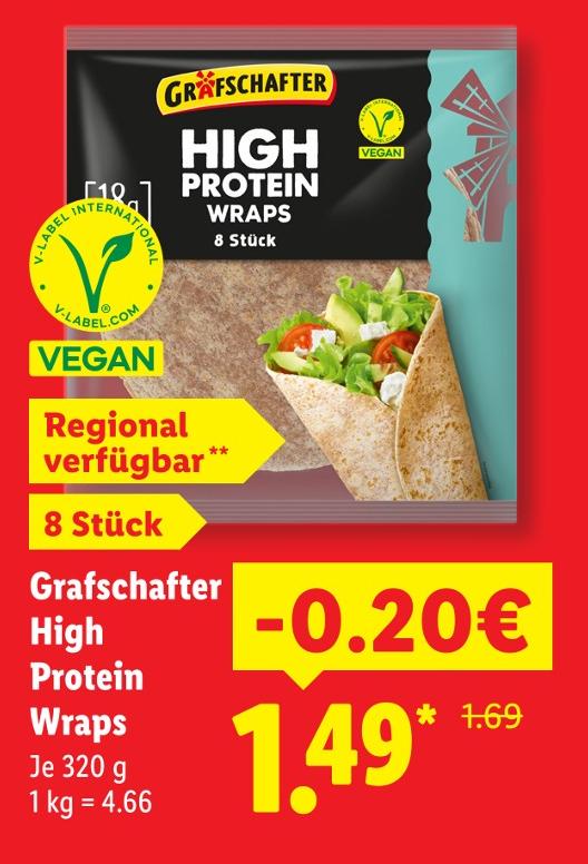 High Protein Wraps