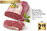 Zart gereiftes Charoluxe Rindfleisch: Rumpsteaks im Angebot bei E center in Worms Zart gereiftes Charoluxe Rindfleisch: Rumpsteaks Angebote bei E center Worms für 2,99 €