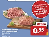 combi Cuxhaven - Schweinehackfleisch Angebot im Prospekt Schweinehackfleisch bei combi im Cuxhaven Prospekt für 0,55 €