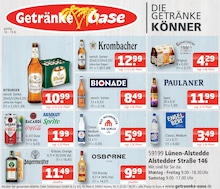 Getränke Oase Prospekt "Aktuelle Angebote" für Selm, 1 Seite, 10.08.2026 - 15.08.2026