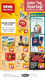 REWE Prospekt für Kamp-Lintfort: "Dein Markt", 29 Seiten, 27.01.2025 - 01.02.2025